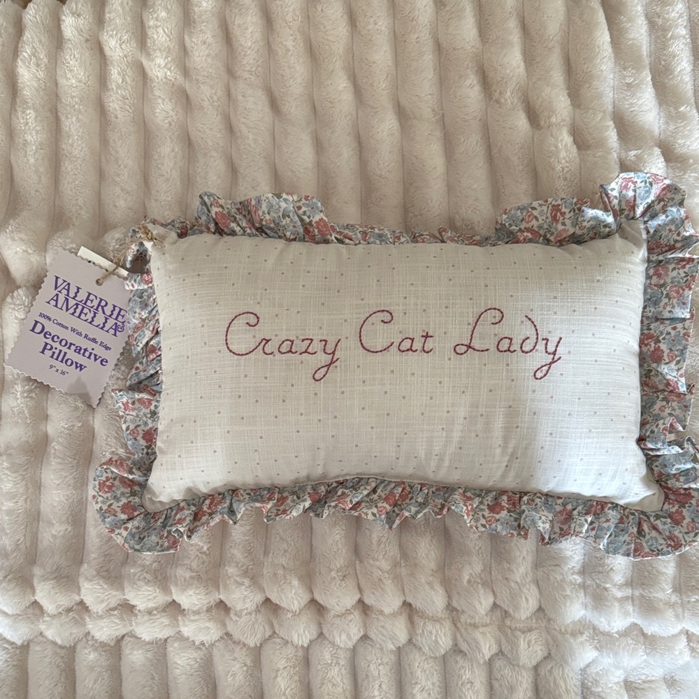Crazy Cat Lady Pillow